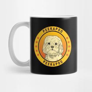 Peekapoo Dog Portrait Mug